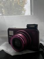 Canon PowerShot SX210 IS Paars | Vintage Trendcamera, Ophalen of Verzenden, Zo goed als nieuw, Canon