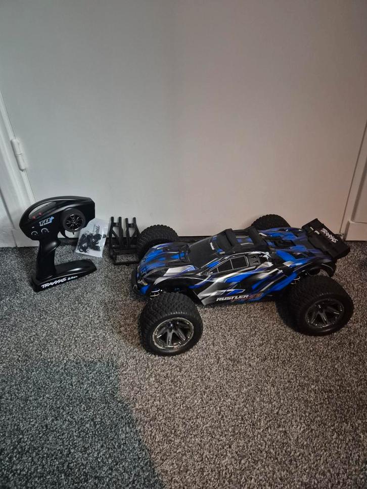 Traxxas Rustler 4x4 Ultimate 6s - Upgrade, Hobby en Vrije tijd, Modelbouw | Radiografisch | Auto's, Gebruikt, Auto offroad, Elektro