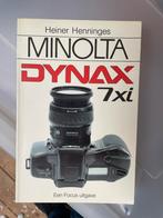 Minolta Dynax 7Xi Camera Handleiding - Boek, Ophalen of Verzenden, Gelezen, Fotograferen en Filmen