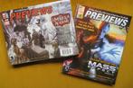 2x Previews catalog: jun 2007 + nov 2009, Ophalen of Verzenden, Zo goed als nieuw