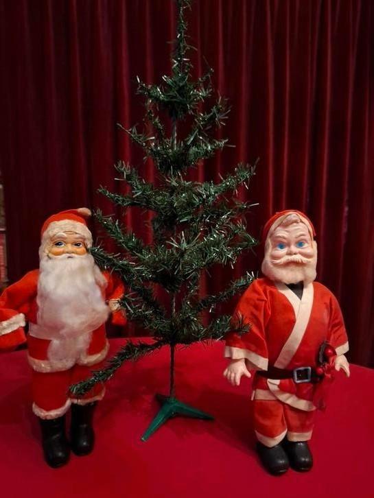 Oude 60er jaren kerstmannen, Diversen, Kerst, Ophalen of Verzenden