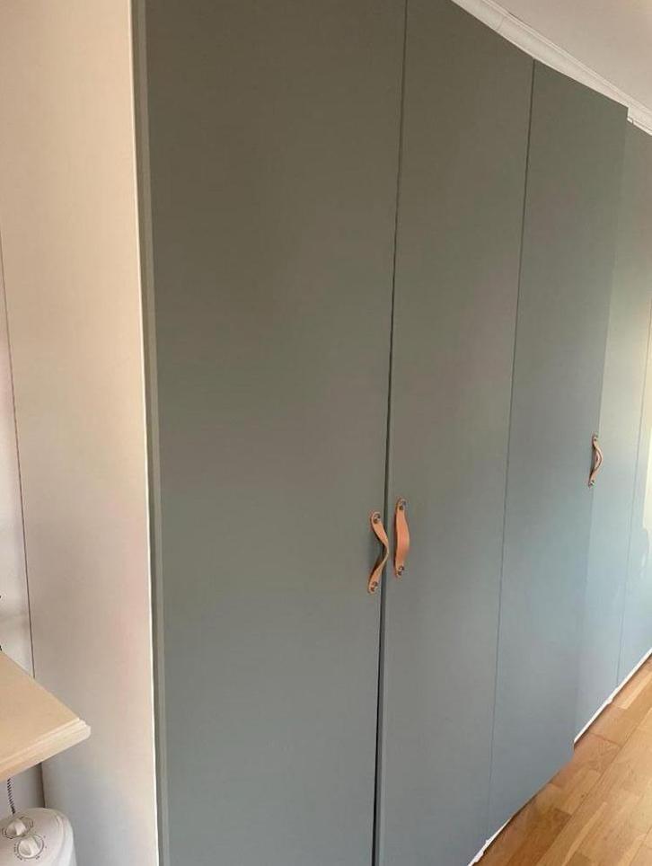 Ikea Pax kledingkasten 201 x 200cm Reinsvoll deuren, Huis en Inrichting, Kasten | Kledingkasten, Gebruikt, 200 cm of meer, 50 tot 100 cm