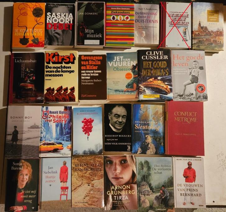 32 verschillende romans, Boeken, Romans, Gelezen, Ophalen of Verzenden