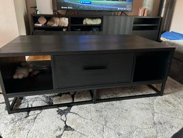 Salontafel Haco zwart met lade beschikbaar voor biedingen
