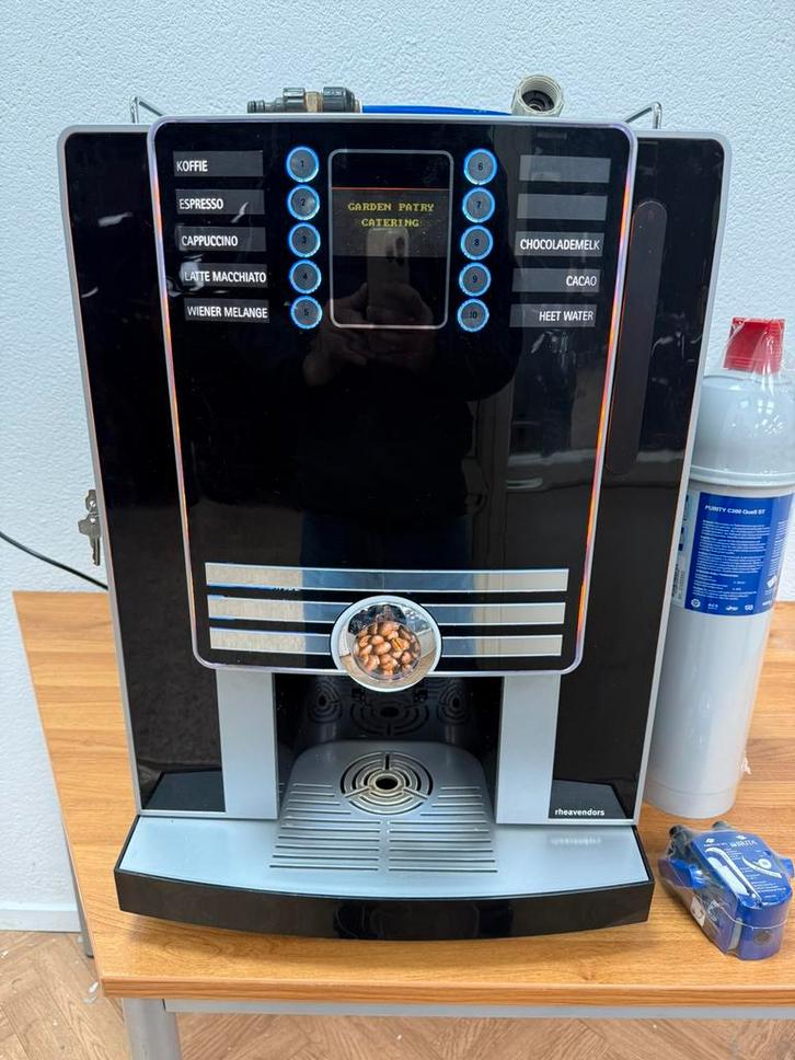 Koffiebonen machine Rheavendors XS Grande+Filterset Nieuw!, Witgoed en Apparatuur, Koffiezetapparaten, Gebruikt, Koffiebonen, Koffiemachine