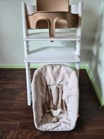 Stokke Tripp Trapp Meegroeistoel met Babyset en newbornset, Ophalen of Verzenden, Zo goed als nieuw, Meegroeistoel, Stoelverkleiner