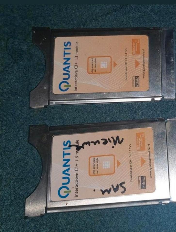 CI+ 1.3 Module - 2x, Audio, Tv en Foto, Decoders en Harddiskrecorders, Zo goed als nieuw, Decoder, Ophalen of Verzenden