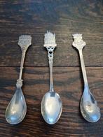 3 Souvenir Lepeltjes Wilhelminaoord, Echternach, Drente, Ophalen of Verzenden