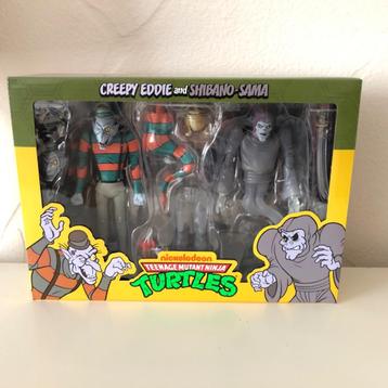 NECA TEENAGE MUTANT NINJA TURTLES CREEPY EDDIE, SHIBANO-SAMA beschikbaar voor biedingen