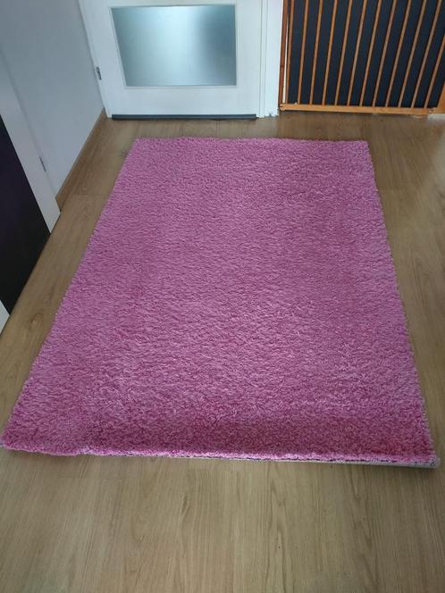 roze vloerkleed 130x190cm, Kinderen en Baby's, Kinderkamer | Inrichting en Decoratie, Zo goed als nieuw, Kleed of Kussen, Ophalen