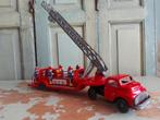 Oude blikken brandweer speelgoed auto uit Japan, Antiek en Kunst, Ophalen of Verzenden