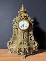 Antieke Franse Bronzen Regency Stijl Pendule ca.1890 (51), Ophalen of Verzenden