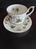 Ivy Duchess bone china england, Verzamelen, Porselein, Kristal en Bestek, Ophalen of Verzenden, Gebruikt, Porselein, Kop en/of schotel
