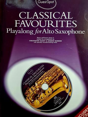Guest Spot: Klassieke Favorieten - Altsax + 2 CD's beschikbaar voor biedingen