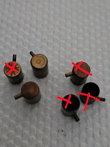 Prachtige 9 mm penvuur lege hulzen. beschikbaar voor biedingen