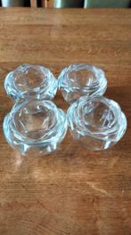 kristallen theelichten, Huis en Inrichting, Woonaccessoires | Kandelaars en Kaarsen, Overige materialen, Ophalen of Verzenden