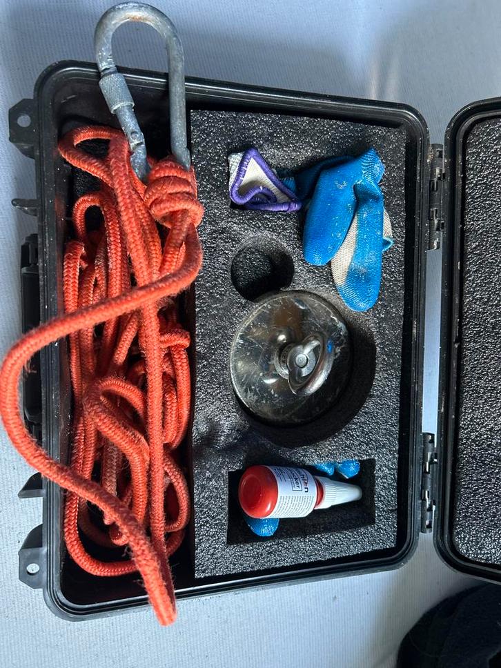 Magneetvissen Set - Compleet!, Hobby en Vrije tijd, Metaaldetectors, Gebruikt, Overige merken, Ophalen