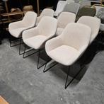 6 x Eetkamerstoel Kushi Trouty Tringe van Jesper Home, Ophalen, ., Zwart, Nieuw