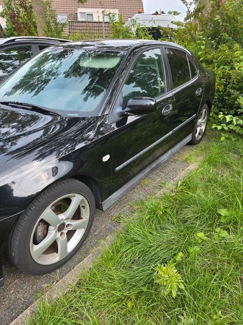 Saab 9-3 1.8 T Sport Sedan AUT 2004 Zwart, Auto's, Saab, Particulier, Saab 9-3, Benzine, E, Sedan, Automaat, Origineel Nederlands