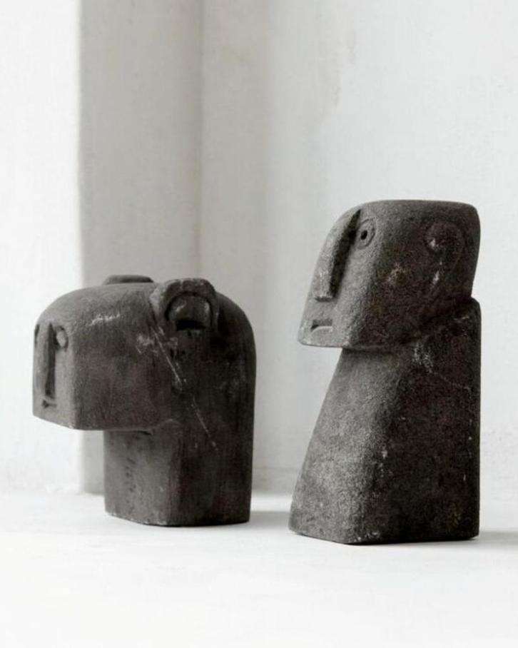 12424 ST Beeld the Sumba man 018, Huis en Inrichting, Woonaccessoires | Overige, Nieuw, Verzenden