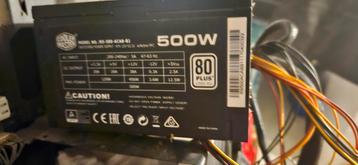 Cooler Master 500W Voeding beschikbaar voor biedingen