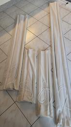 Vouwgordijnen in verschillende lengtes, Huis en Inrichting, Stoffering | Gordijnen en Lamellen, Ophalen, Gebruikt, 200 cm of meer