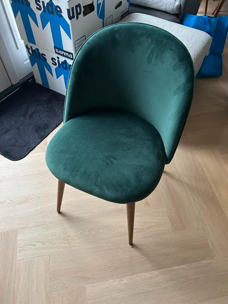 4x Maisons Du Monde Mauricette Stoelen, Huis en Inrichting, Stoelen, Zo goed als nieuw, Vier, Hout, Overige kleuren, Ophalen