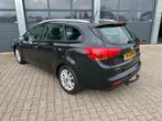 KIA Cee D 1.6 GDI 135pk First Edition, Gebruikt, Zwart, Origineel Nederlands, 600 kg