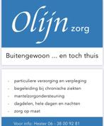Particuliere thuiszorg Olijn zorg, Diensten en Vakmensen, Welzijn | Overige