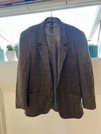 Vintage wollen blazer maat 54/56, Kleding | Heren, Kostuums en Colberts, Ophalen of Verzenden, Gedragen, Maat 56/58 (XL), Bruin