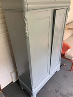 Antieke mahonie linnenkast, is geschilderd, Huis en Inrichting, Kasten | Kledingkasten, Gebruikt, 100 tot 150 cm, Ophalen of Verzenden