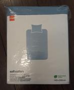 Dekbedhoes 140x200/220 blauw Hema nieuw, Eenpersoons, Blauw, Dekbedovertrek, Nieuw