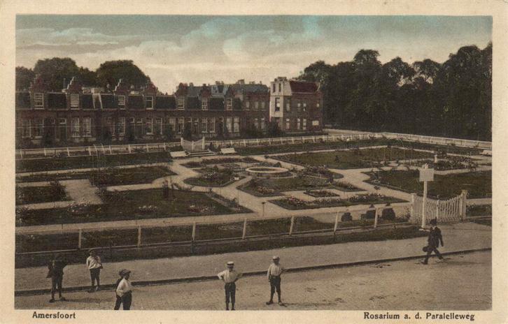 Amersfoort - Rosarium a.d. Parallelweg - volk - 1919 gelopen, Verzamelen, Ansichtkaarten | Nederland, Gelopen, Utrecht, Voor 1920