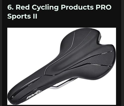 Red Sport Zadel Mountainbike, Fietsen en Brommers, Fietsonderdelen, Nieuw, Racefiets, Zadel, Ophalen of Verzenden