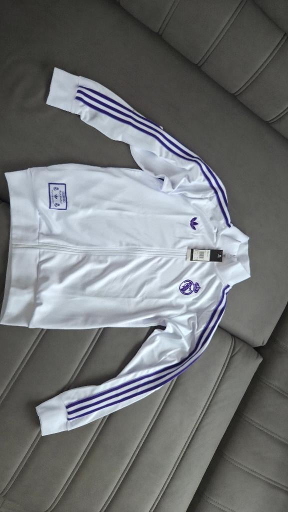 Real Madrid trainingspak M  L, Kleding | Heren, Sportkleding, Maat 48/50 (M), Wit, Nieuw, Ophalen of Verzenden