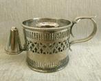 Antieke Miller & Sons blaker verzilverd 7 cm hoog, Ophalen of Verzenden, Overige materialen