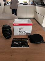 Canon EF 70-300 f/4.5-5.6 DO IS USM met UV-filter en tasje, Audio, Tv en Foto, Fotografie | Lenzen en Objectieven, Ophalen of Verzenden
