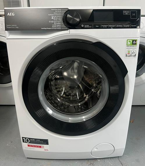 AEG 8000 series 8KG 1600 toeren PowerClean 2024, Witgoed en Apparatuur, Wasmachines, Zo goed als nieuw, 6 tot 8 kg, 85 tot 90 cm