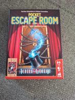 Pocket escaperoom Achter het Gordijn, Hobby en Vrije tijd, Gezelschapsspellen | Kaartspellen, Een of twee spelers, Ophalen of Verzenden