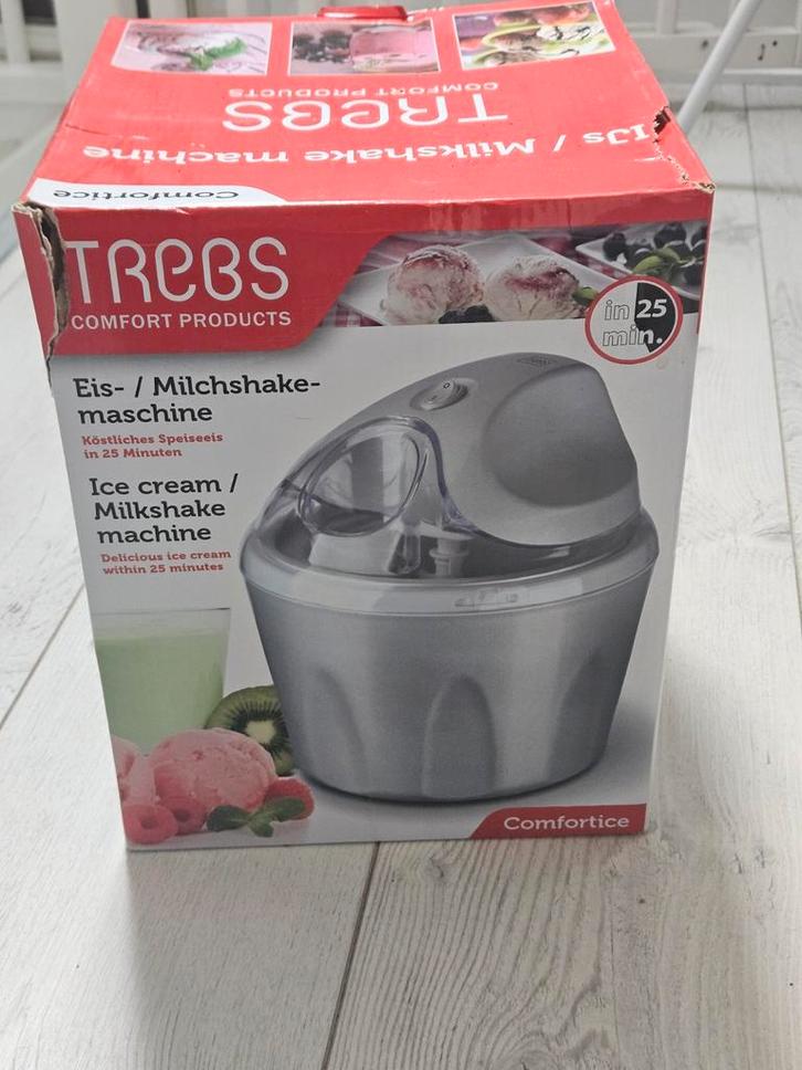 Trebs IJs/Milkshake Machine - 99219 Comfortice!, Witgoed en Apparatuur, IJsmachines, Nieuw, Ophalen of Verzenden