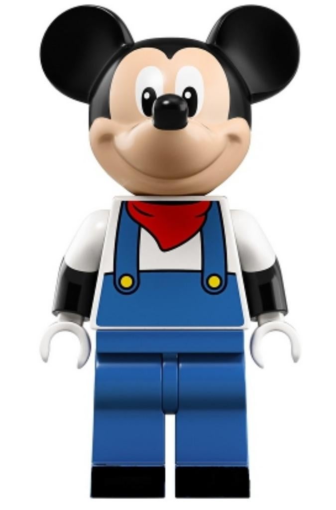 Mickey mouse - blue overalls, red bandana, dis042, Ophalen of Verzenden, Nieuw