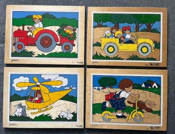 Houten puzzel Rolf (12 stukjes) beschikbaar voor biedingen