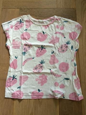 Leuk shirt van Zara met kort mouwtje mt 140 -zgan beschikbaar voor biedingen