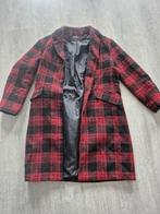 Rood Winterjas Schotse Ruit Maat 38 Merk C&A Outerwear, Ophalen of Verzenden, Gedragen, Maat 38/40 (M), Rood