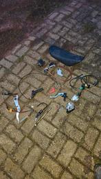 Diverse pitbike onderdelen, voorrem, achterrem, kabelboom, Ophalen of Verzenden, Gebruikt
