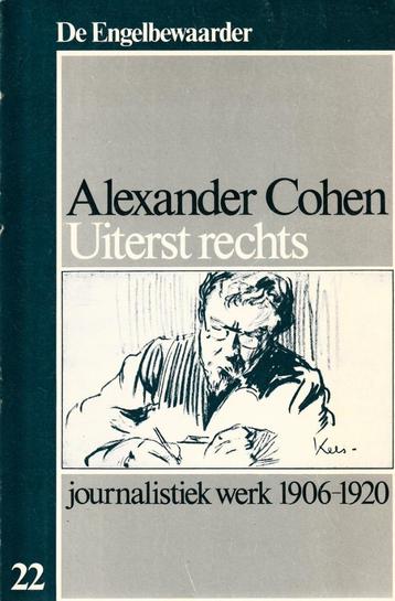 Alexander Cohen. Uiterst rechts beschikbaar voor biedingen