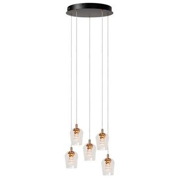 Lucide BERLIANE - Hanglamp - Ø 34 cm - LED Dimb. - 5x4W 2700 beschikbaar voor biedingen
