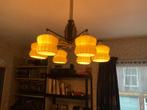 Art deco  hanglamp 6 armen,, Huis en Inrichting, Lampen | Hanglampen, Ophalen, Gebruikt, 50 tot 75 cm, Art deco