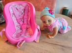 Poppen Fietszitje & Kruipbaby Vtech, Ophalen, Zo goed als nieuw, Babypop