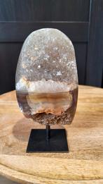 Agaat op standaard, Verzamelen, Mineralen en Fossielen, Ophalen of Verzenden